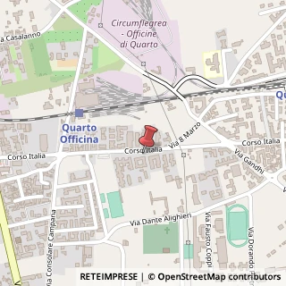Mappa Corso Italia, 387, 80010 Quarto, Napoli (Campania)