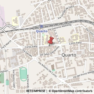 Mappa Corso Italia, 121/123, 80010 Quarto, Napoli (Campania)