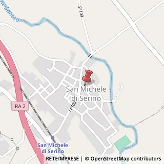 Mappa Via Michelangelo Buonarroti, 8, 83020 San Michele di Serino, Avellino (Campania)