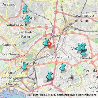 Mappa SP Puglie, 80143 Napoli NA (2.90917)