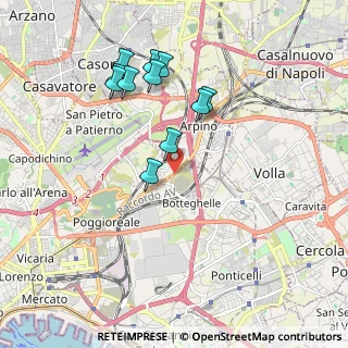 Mappa SP Puglie, 80143 Napoli NA (1.98364)