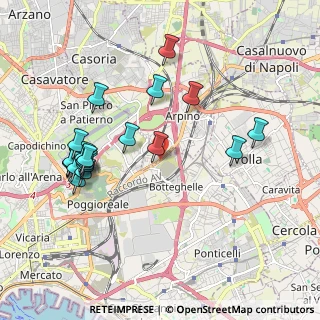 Mappa SP Puglie, 80143 Napoli NA (2.217)
