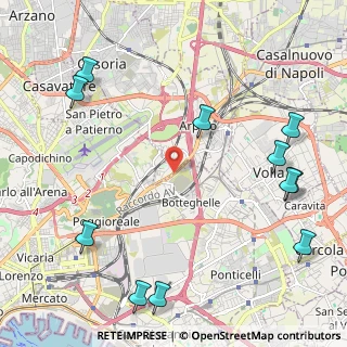 Mappa SP Puglie, 80143 Napoli NA (3.14818)