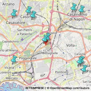 Mappa SP Puglie, 80143 Napoli NA (3.37273)