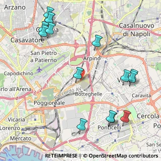 Mappa SP Puglie, 80143 Napoli NA (2.92867)