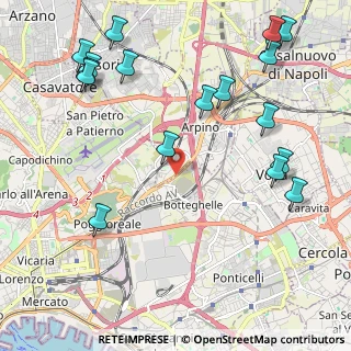 Mappa SP Puglie, 80143 Napoli NA (2.91529)