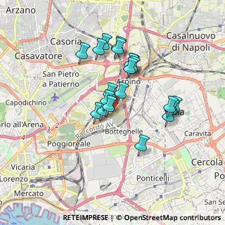 Mappa SP Puglie, 80143 Napoli NA (1.606)