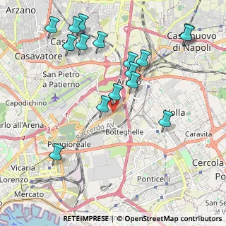 Mappa SP Puglie, 80143 Napoli NA (2.4625)