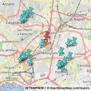 Mappa SP Puglie, 80143 Napoli NA (2.638)