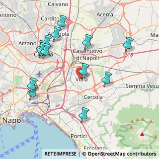 Mappa Via IV Novembre, 80040 Volla NA, Italia (4.80077)