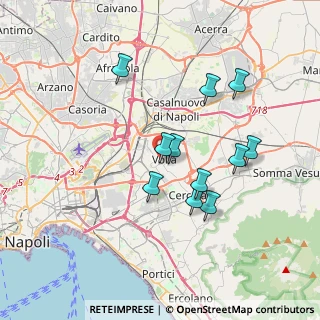 Mappa Via IV Novembre, 80040 Volla NA, Italia (3.50273)