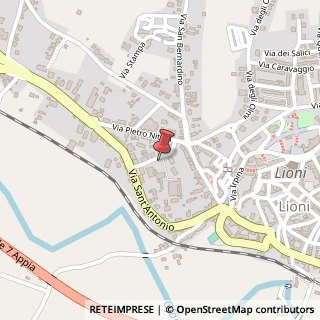 Mappa Via Moliniello, 31, 83047 Lioni, Avellino (Campania)