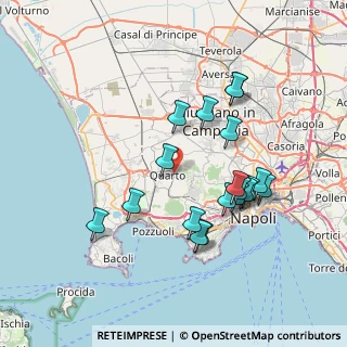 Mappa Via Antonio Segni, 80010 Quarto NA, Italia (7.56632)