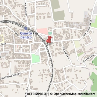Mappa Via Antonio Segni, 8, 80010 Quarto, Napoli (Campania)