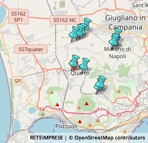 Mappa Corso Italia, 80010 Quarto NA, Italia (3.50091)