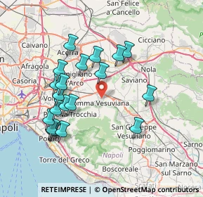 Mappa 80049 Somma Vesuviana NA, Italia (7.8285)