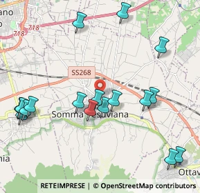 Mappa 80049 Somma Vesuviana NA, Italia (2.55706)