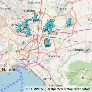 Mappa Via Sandomenico, 80040 Volla NA, Italia (4.13364)