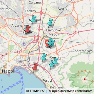 Mappa Via San Domenico, 80040 Volla NA, Italia (3.82909)