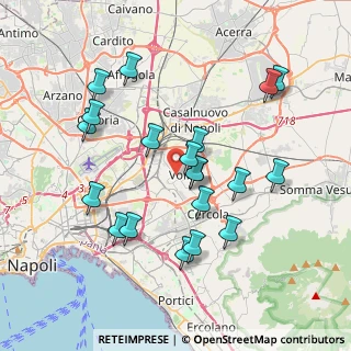 Mappa Via Sandomenico, 80040 Volla NA, Italia (3.997)