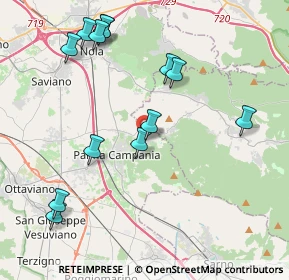 Mappa Via S. Martino, 80036 Vico NA, Italia (4.79462)