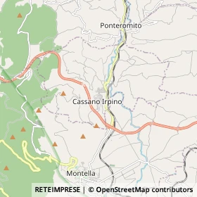 Mappa Cassano Irpino