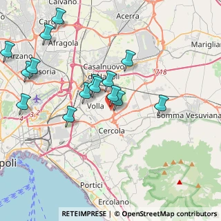 Mappa Via del Progresso, 80040 Cercola NA, Italia (4.52267)