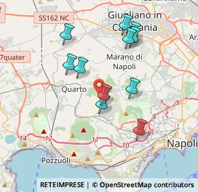 Mappa Via Romano, 80016 Marano di Napoli NA, Italia (3.68818)