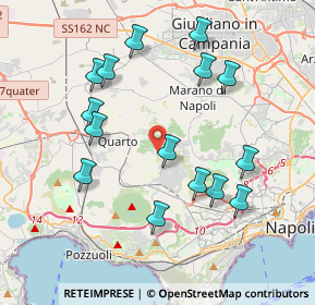 Mappa Via Romano, 80016 Marano di Napoli NA, Italia (4.246)