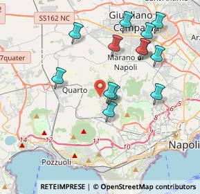 Mappa Via Romano, 80016 Marano di Napoli NA, Italia (4.08769)