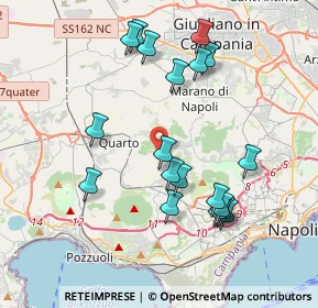 Mappa Via Romano, 80016 Marano di Napoli NA, Italia (4.17842)