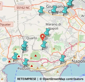 Mappa Via Romano, 80016 Marano di Napoli NA, Italia (5.355)