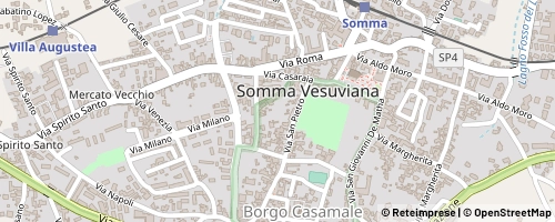 Mappa Somma Vesuviana