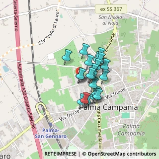 Mappa Via Torre, 80036 Palma Campania NA, Italia (0.27917)