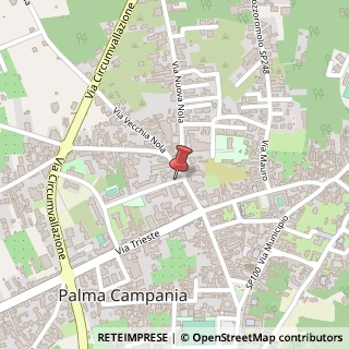 Mappa Via Alcide De Gasperi, 6, 80036 Palma Campania, Napoli (Campania)