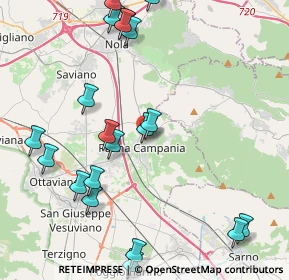 Mappa Via Alcide De Gasperi, 80036 Palma Campania NA, Italia (5.3945)