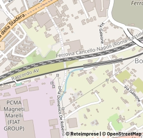 Mappa Via De Ferraris Antonio, 80143 Napoli NA, Italia (0.26923)