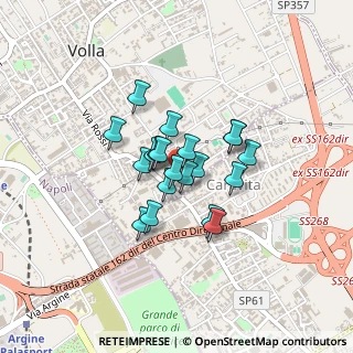 Mappa Via Ciro Menotti, 80040 Volla NA, Italia (0.297)