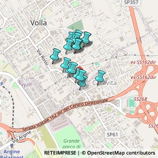 Mappa Via Ciro Menotti, 80040 Volla NA, Italia (0.344)