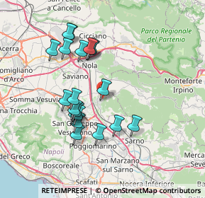 Mappa Piazzetta Umberto I, 80036 Palma Campania NA, Italia (7.246)