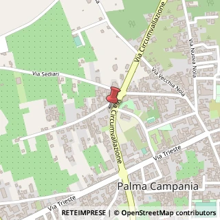 Mappa Via Circumvallazione, 148, 80036 Palma Campania, Napoli (Campania)