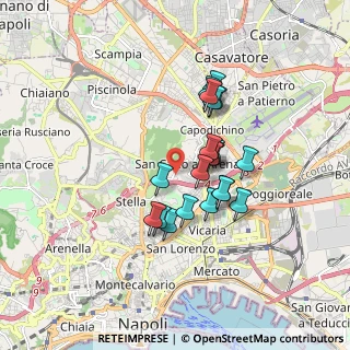 Mappa Via Ponti Rossi, 80131 Napoli, Italia (1.4435)