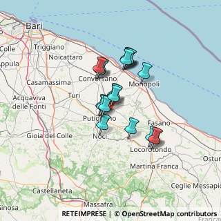 Mappa Strada Comunale Genna, 70013 Castellana Grotte BA, Italia (10.5855)