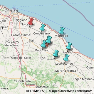 Mappa Strada Comunale Genna, 70013 Castellana Grotte BA, Italia (10.22)