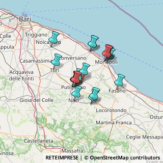 Mappa Strada Comunale Genna, 70013 Castellana Grotte BA, Italia (10.585)