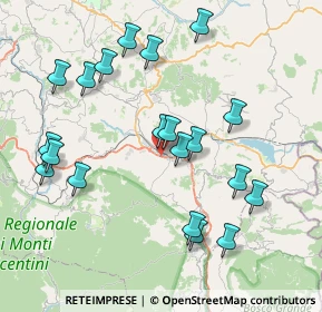 Mappa Via Contrada Procisa Nuova, 83047 Lioni AV, Italia (8.903)