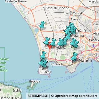 Mappa Via Grazia Deledda, 80078 Pozzuoli NA, Italia (7.041)