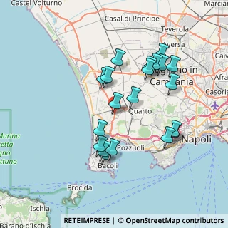 Mappa Via Grazia Deledda, 80078 Pozzuoli NA, Italia (7.5085)