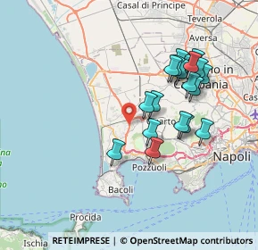 Mappa Via Grazia Deledda, 80078 Pozzuoli NA, Italia (7.33474)