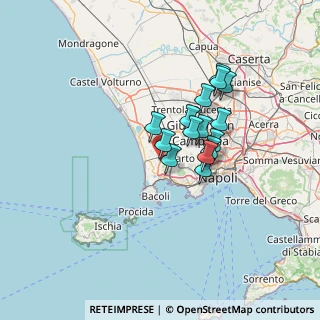 Mappa Via Grazia Deledda, 80078 Pozzuoli NA, Italia (10.73933)